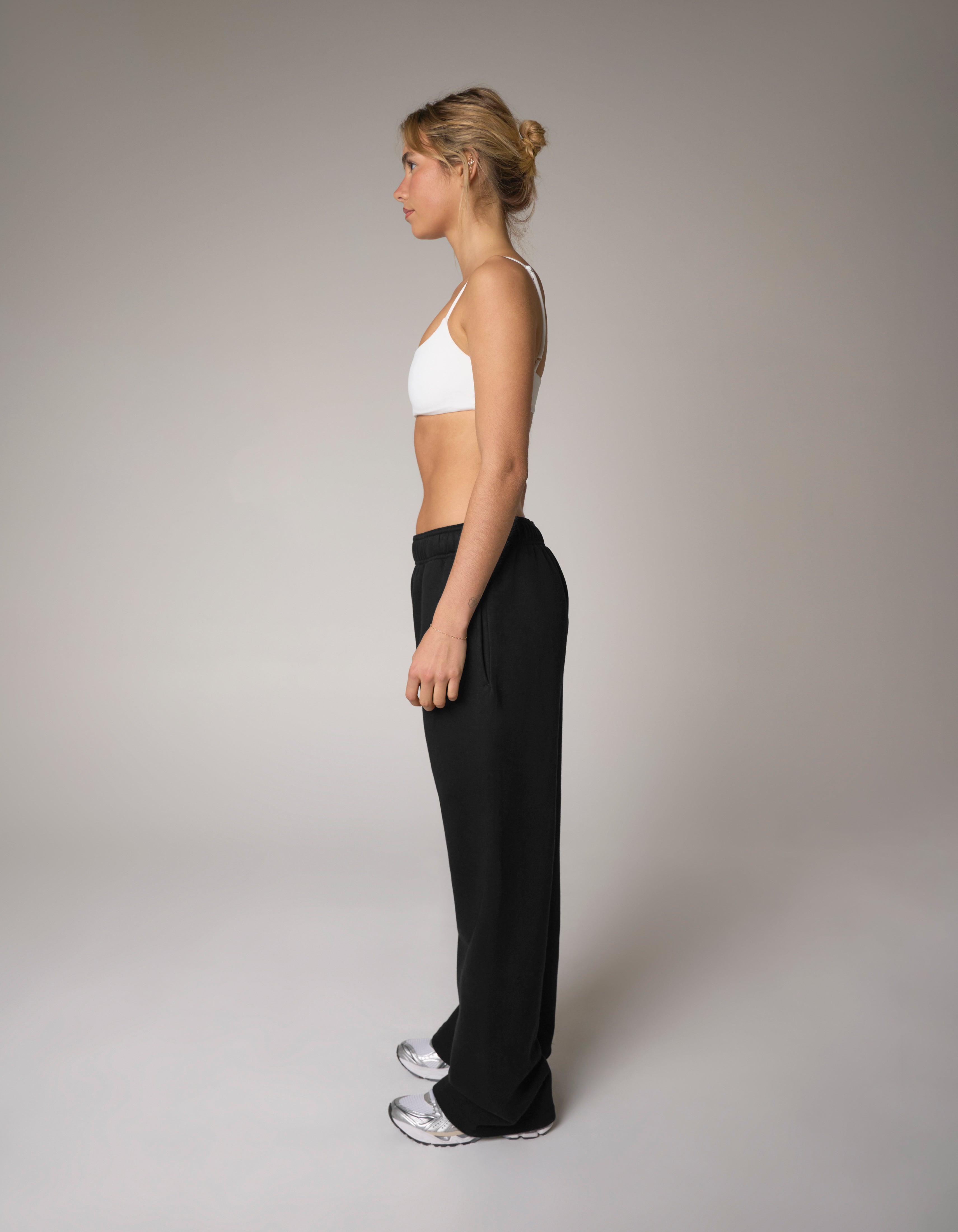 Straight Leg Joggers Solfleece® - Black