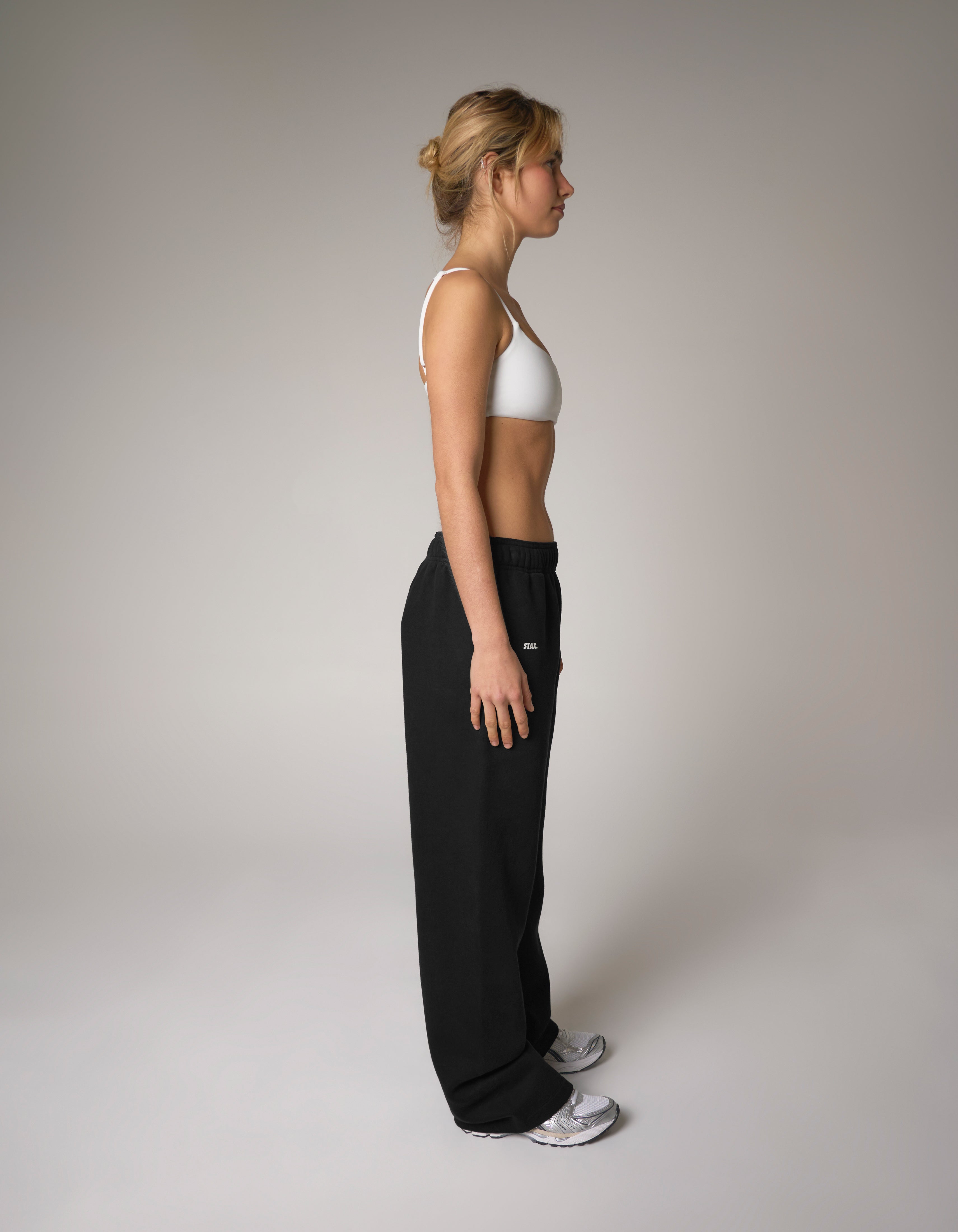 Straight Leg Joggers Solfleece® - Black