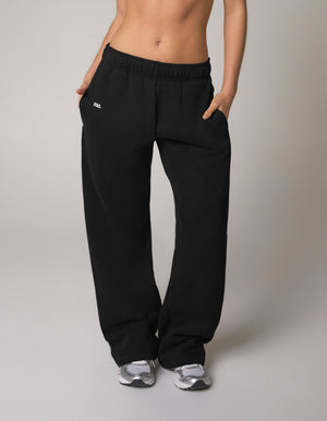 Straight Leg Joggers Solfleece® - Black