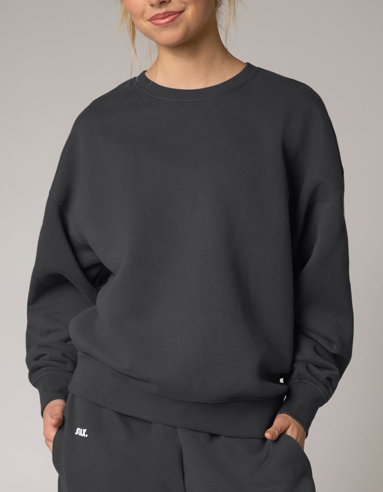 Classic Crew Solfleece® - Charcoal