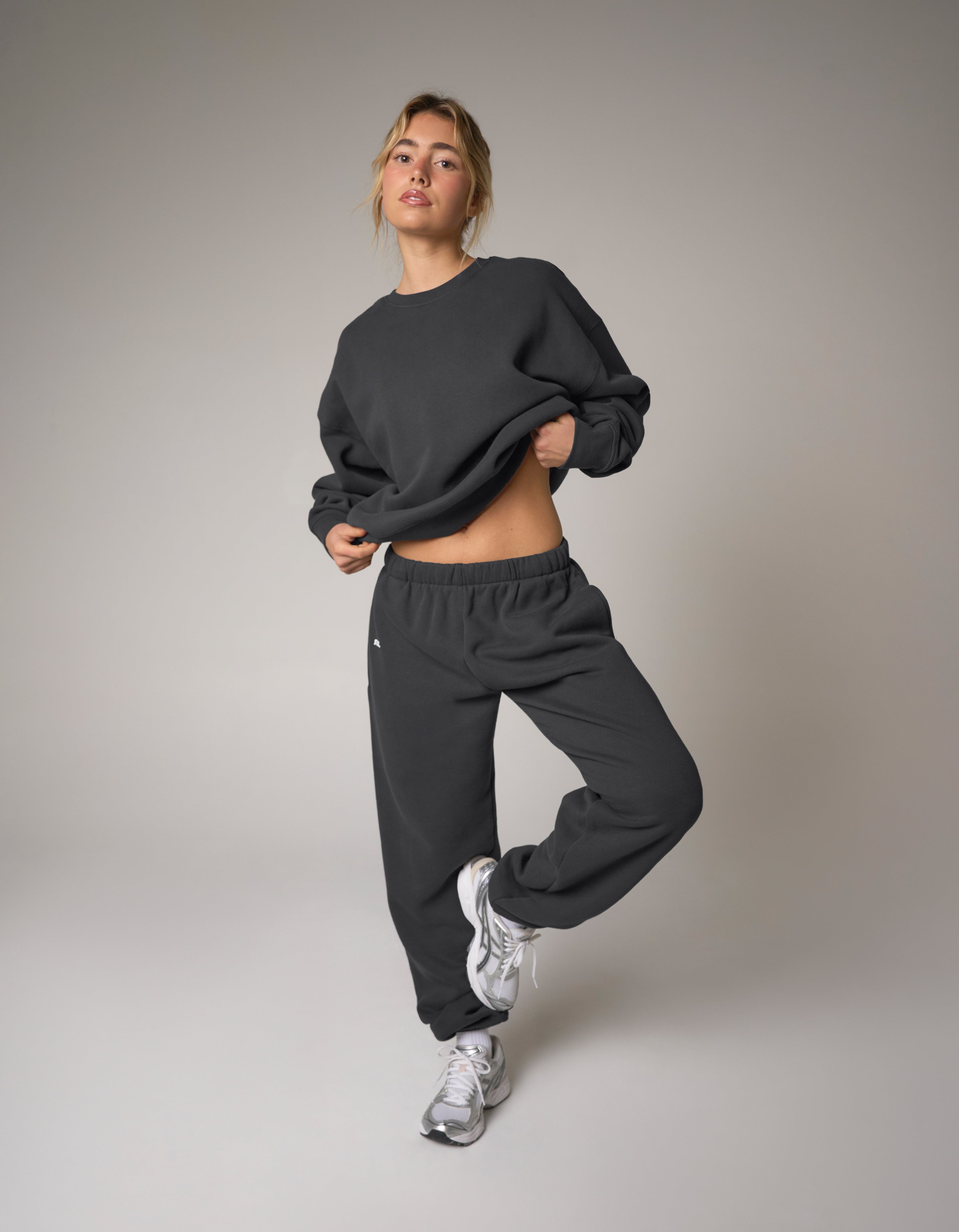Cuffed Leg Joggers Solfleece® - Charcoal