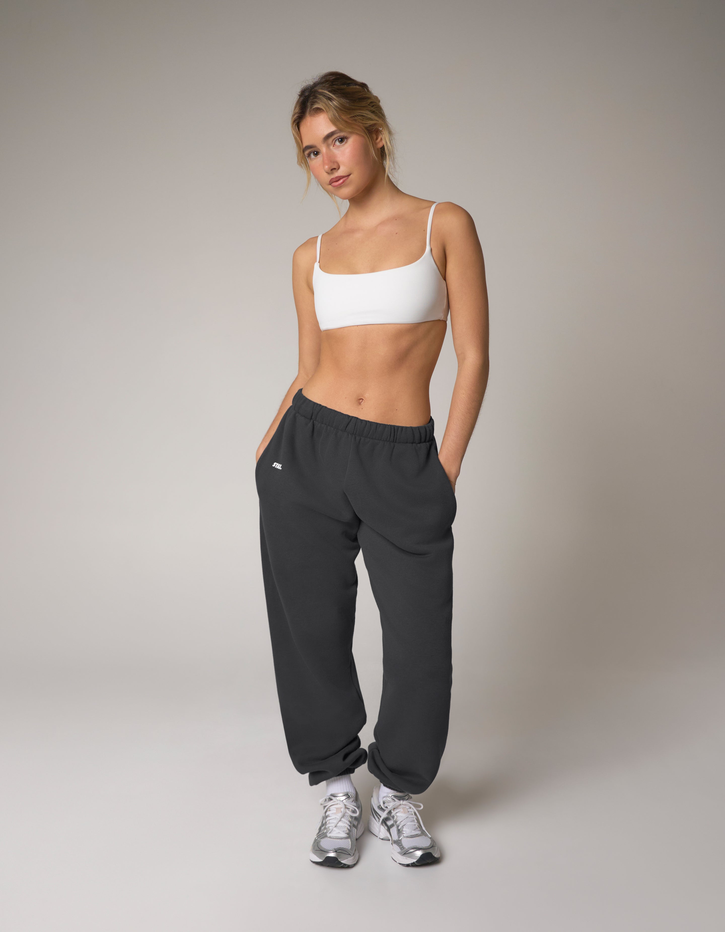 Cuffed Leg Joggers Solfleece® - Charcoal