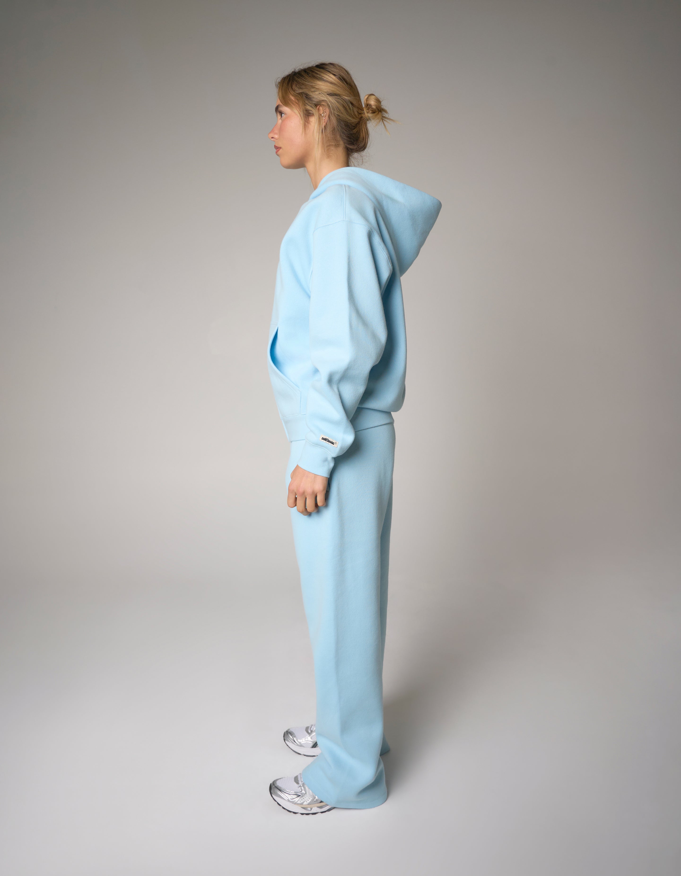 Zip Hoodie Solfleece® - Ice Blue