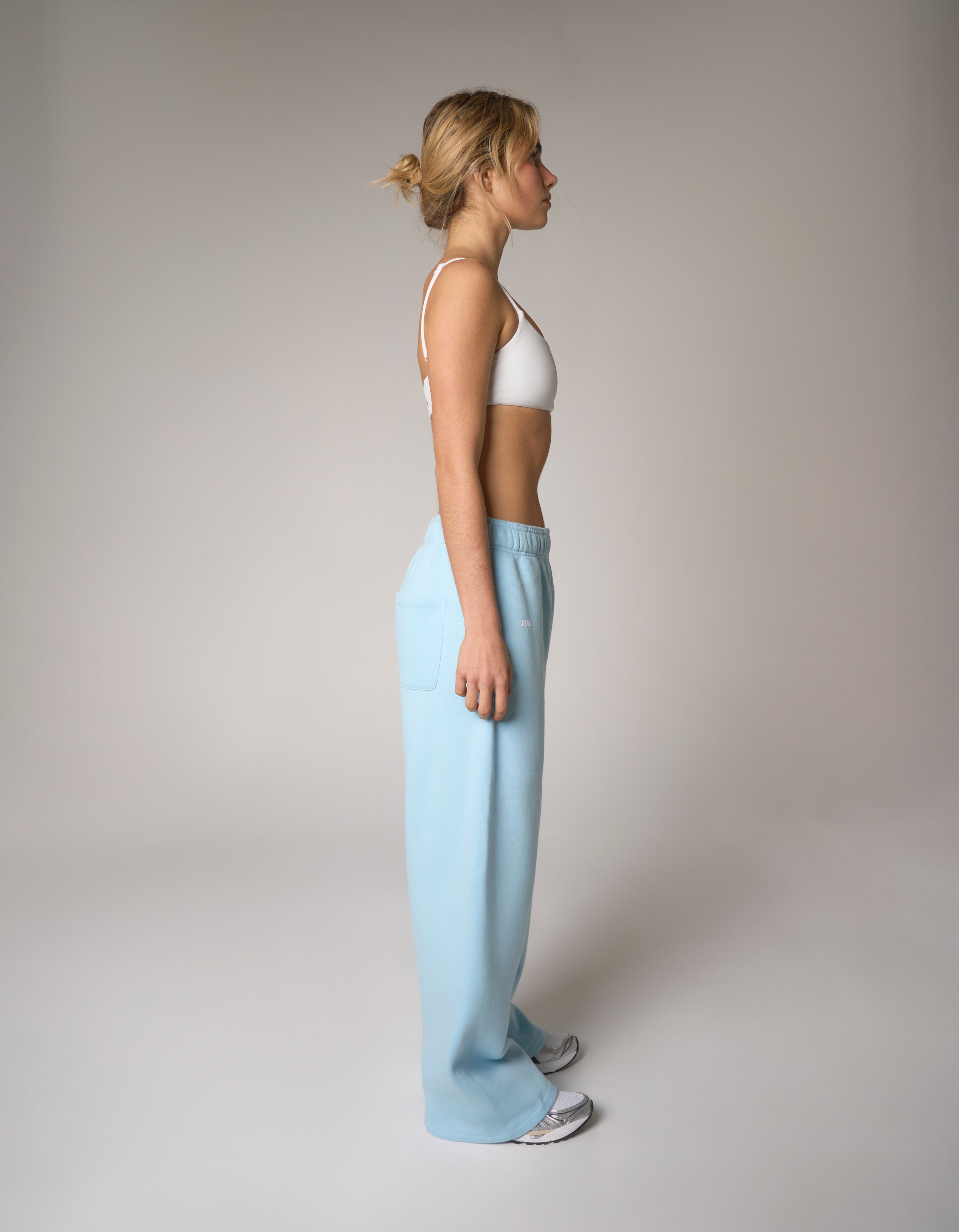 Wide Leg Joggers Solfleece® - Ice Blue