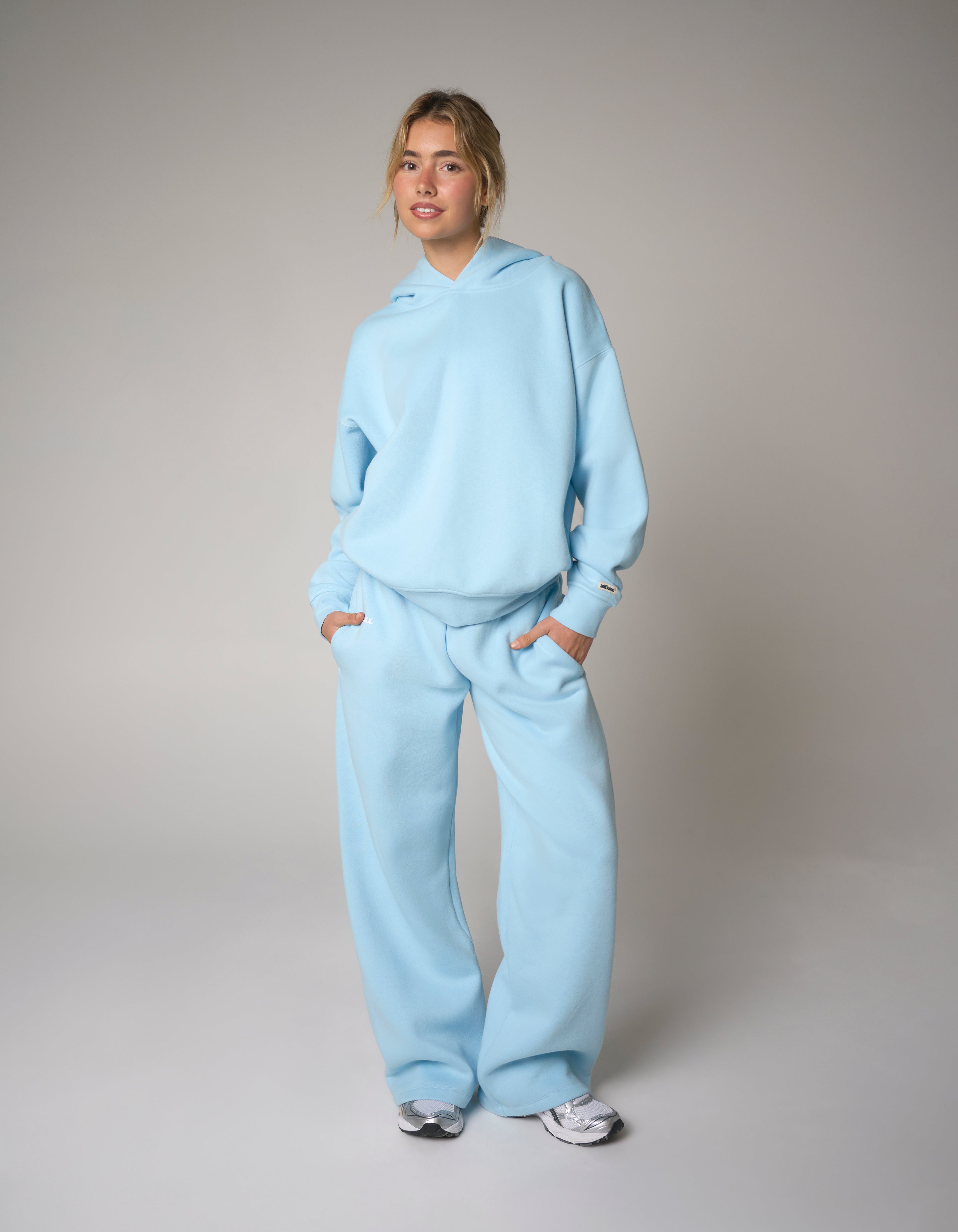 Wide Leg Joggers Solfleece® - Ice Blue
