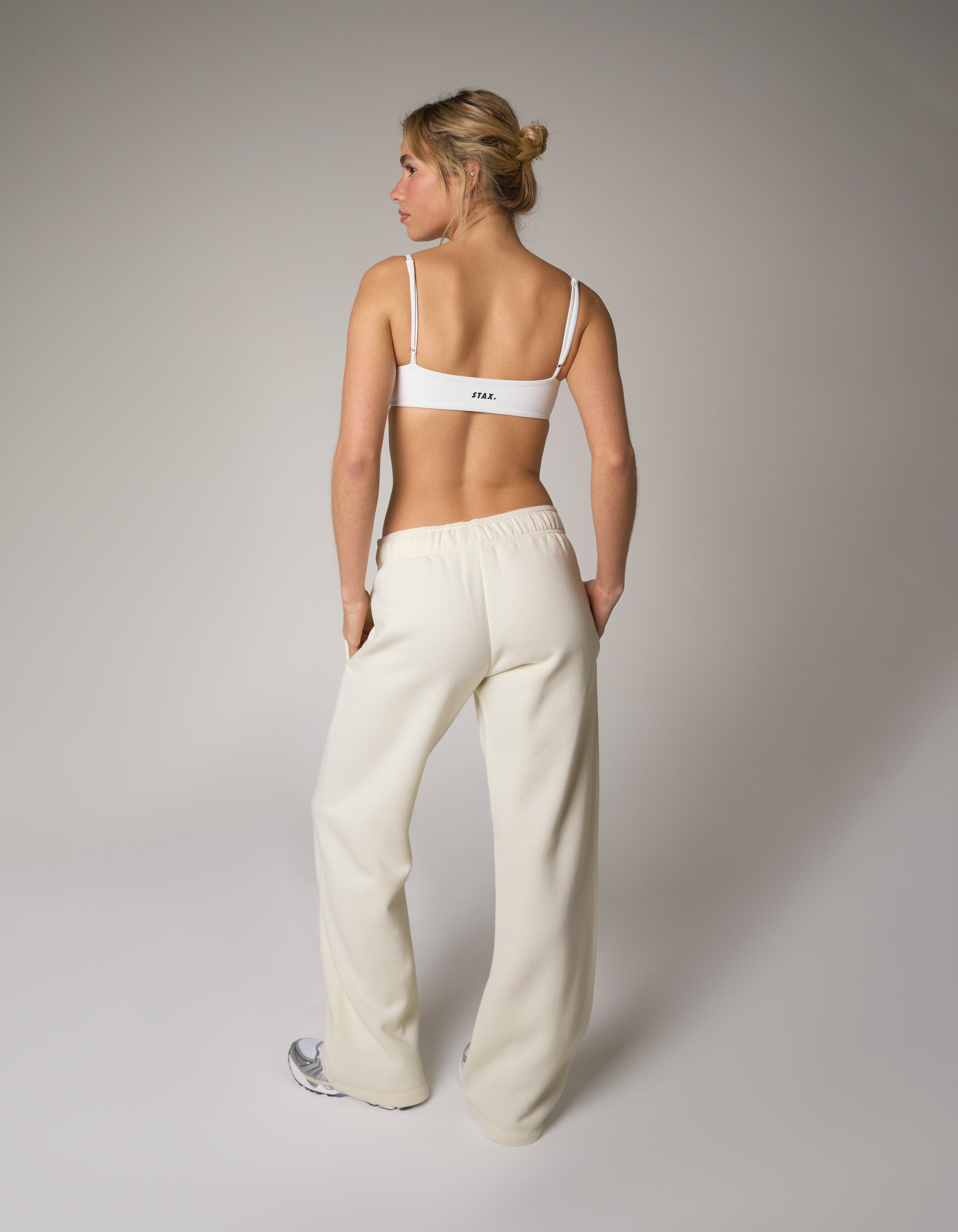 Straight Leg Joggers Solfleece® - Cream