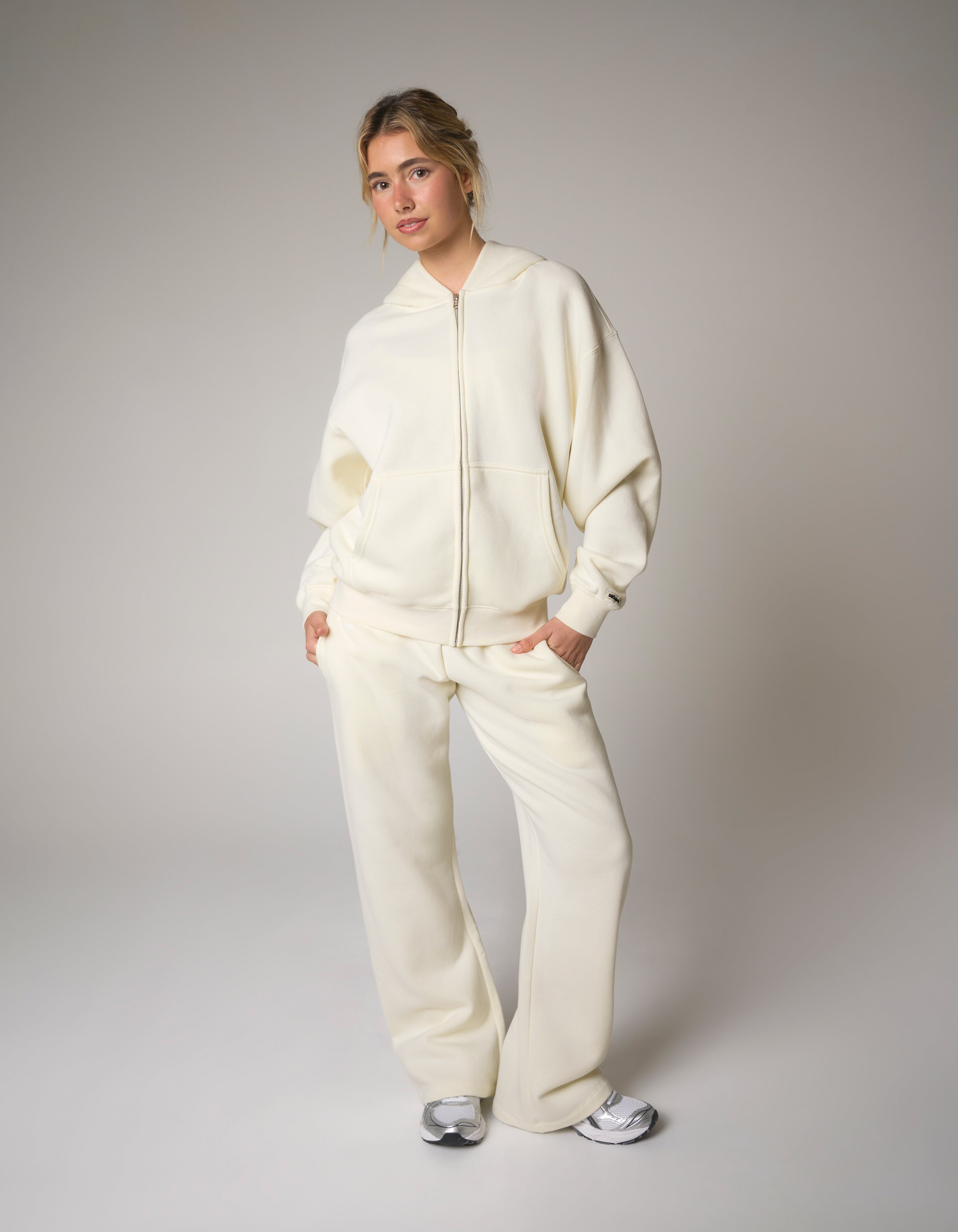 Zip Hoodie Solfleece® - Cream