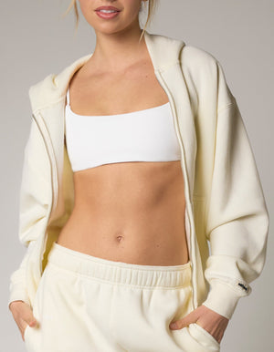 Zip Hoodie Solfleece® - Cream