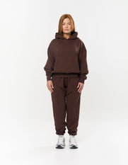 Essential Cuffed Jogger - Chocolate