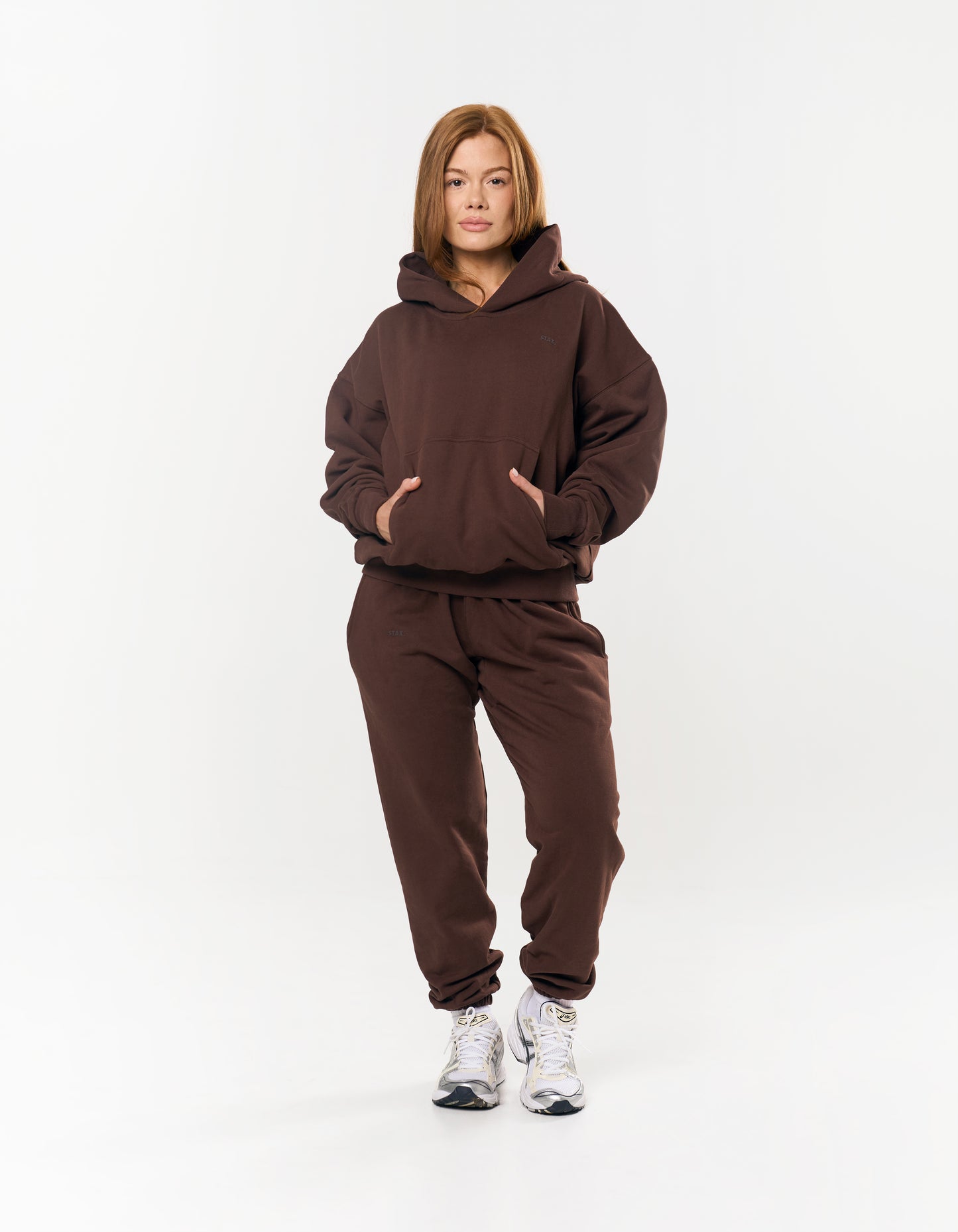 Essential Cuffed Jogger - Chocolate