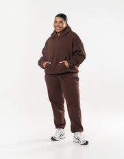 Essential Cuffed Jogger - Chocolate