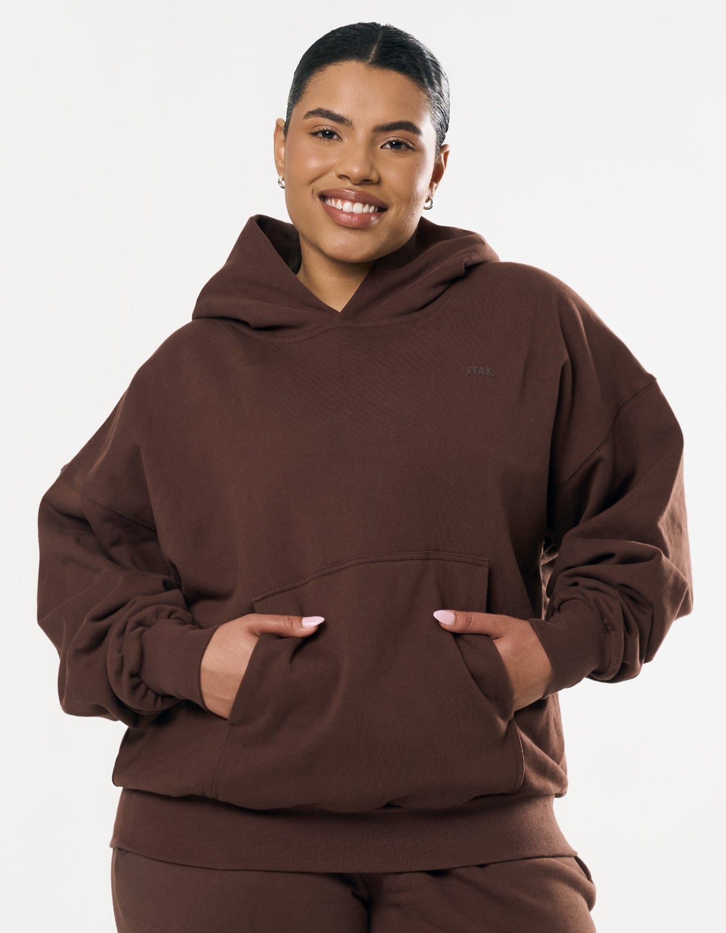 Essential Hoodie - Chocolate