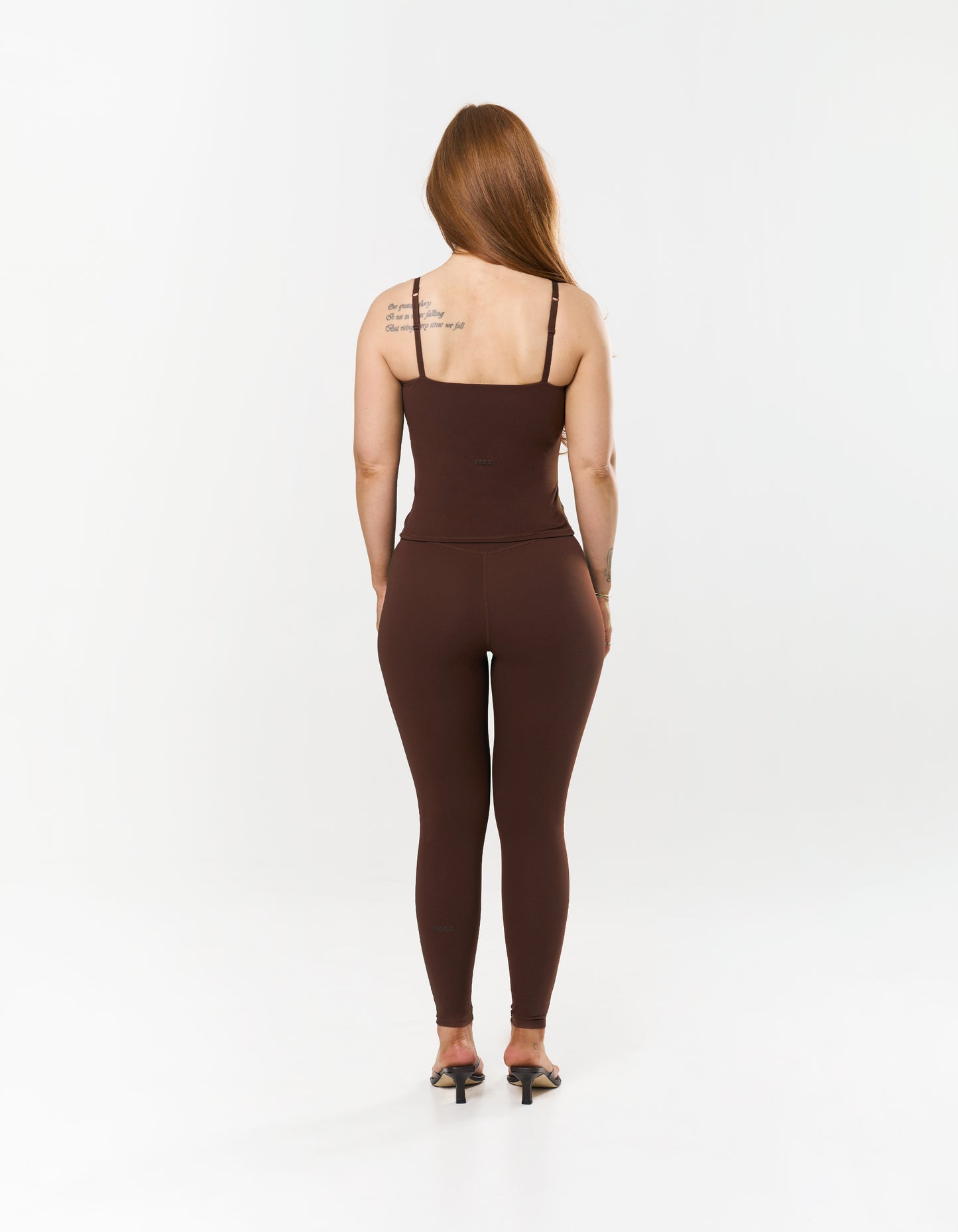 Longline Singlet NANDEX™ - Chocolate