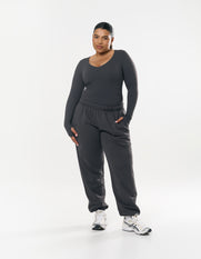 Essential Cuffed Jogger - Graphite