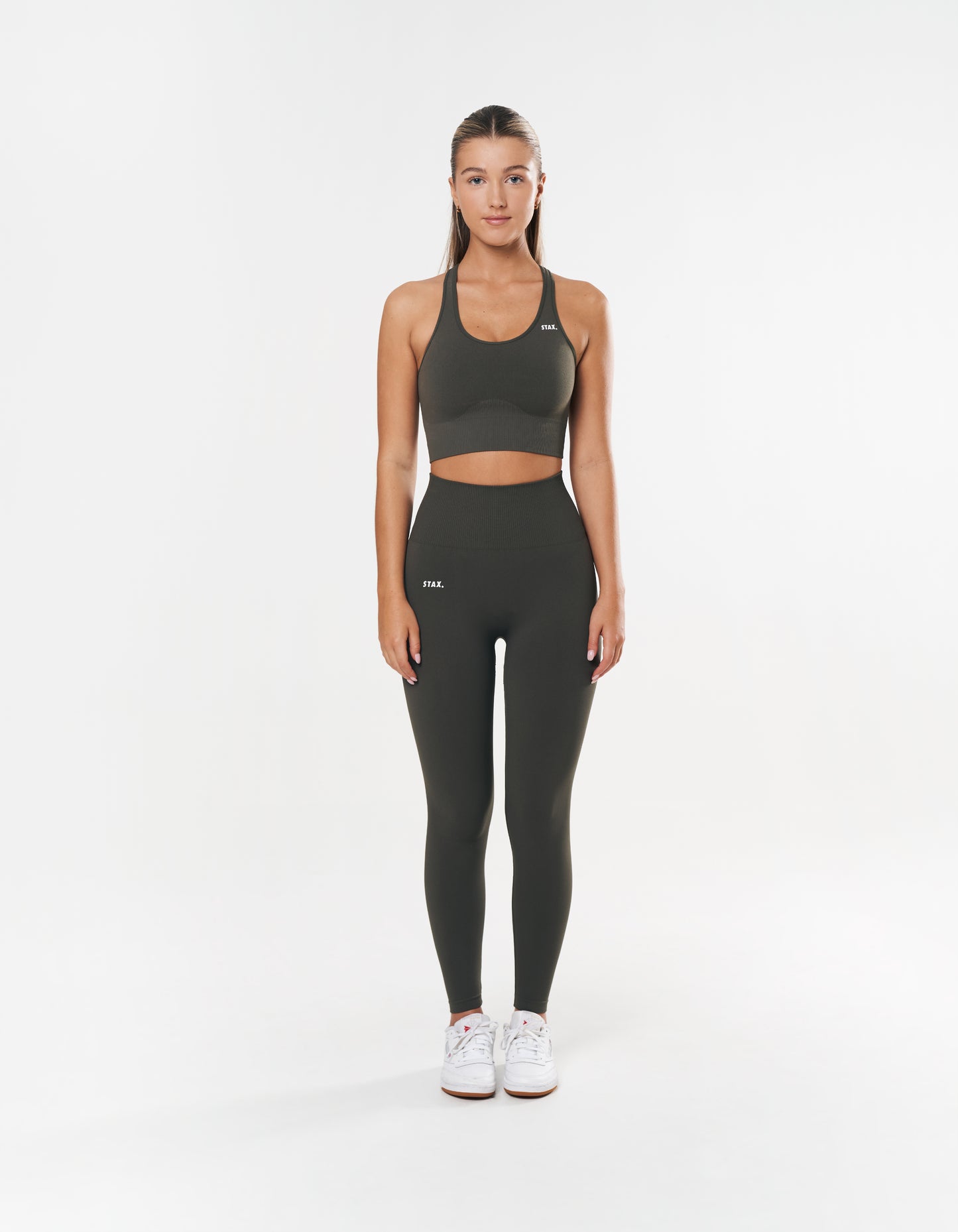 Premium Seamless Racer Crop - Dovetail