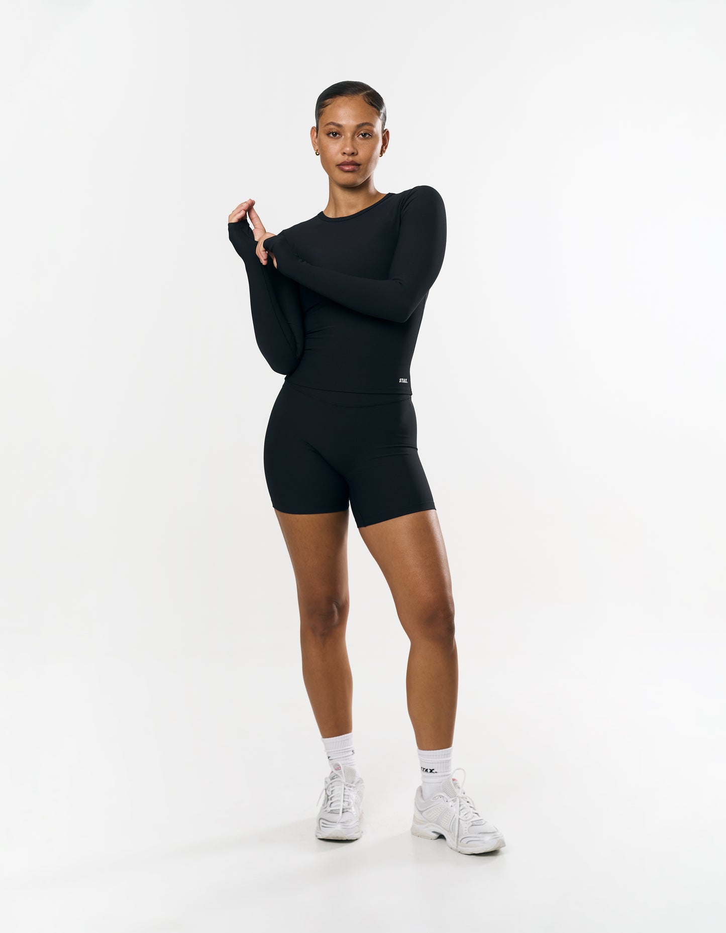 Active Rib Long Sleeve - Black