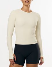 Active Rib Long Sleeve - Cloud