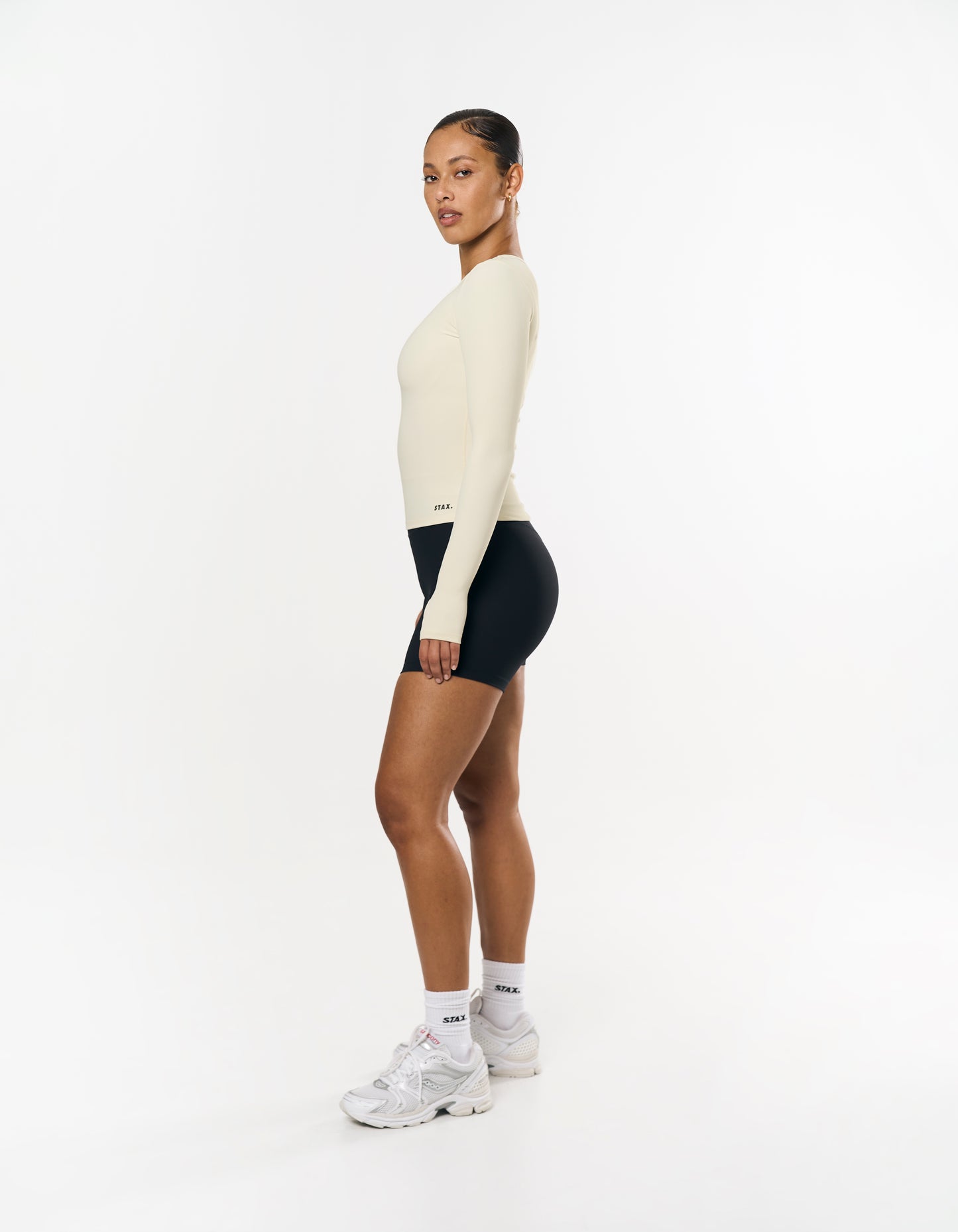 Active Rib Long Sleeve - Cloud