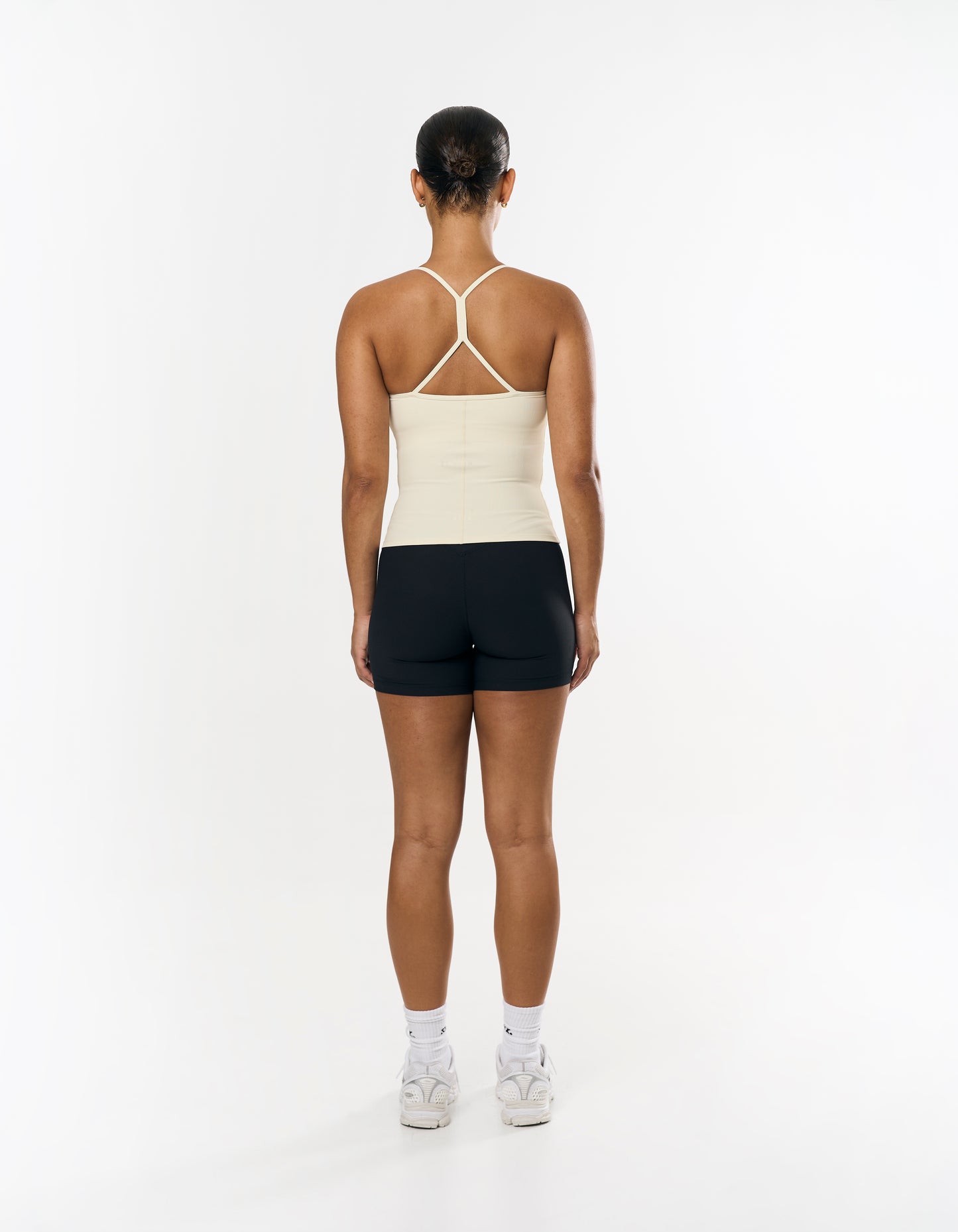 Active Rib Strappy Singlet - Cloud