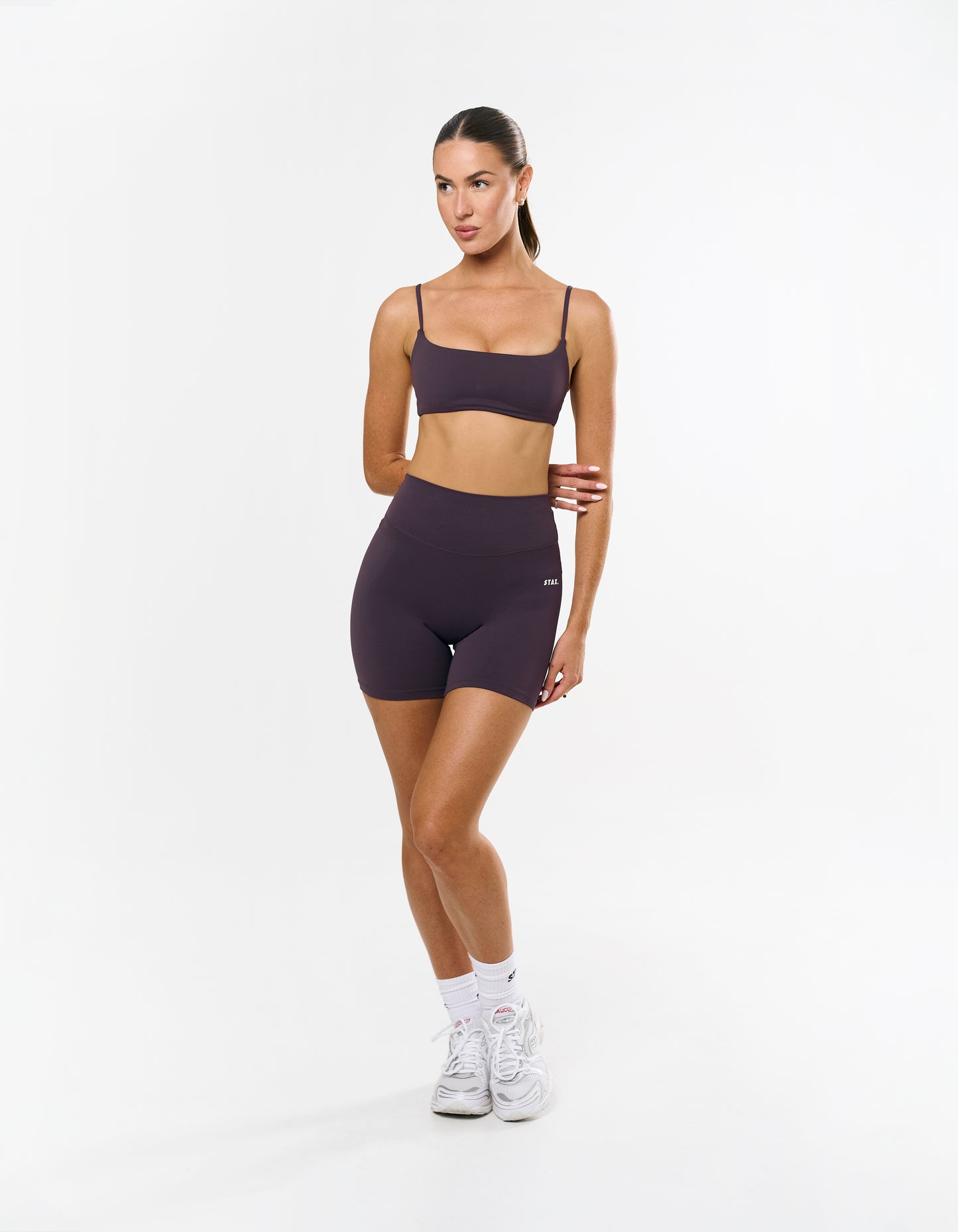 Midi Bike Shorts Airlyte - Plum