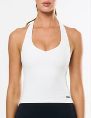 Halter Tank Airlyte - White