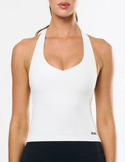 Halter Tank Airlyte - White