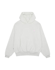 Classic Hoodie - Light Grey/Pink