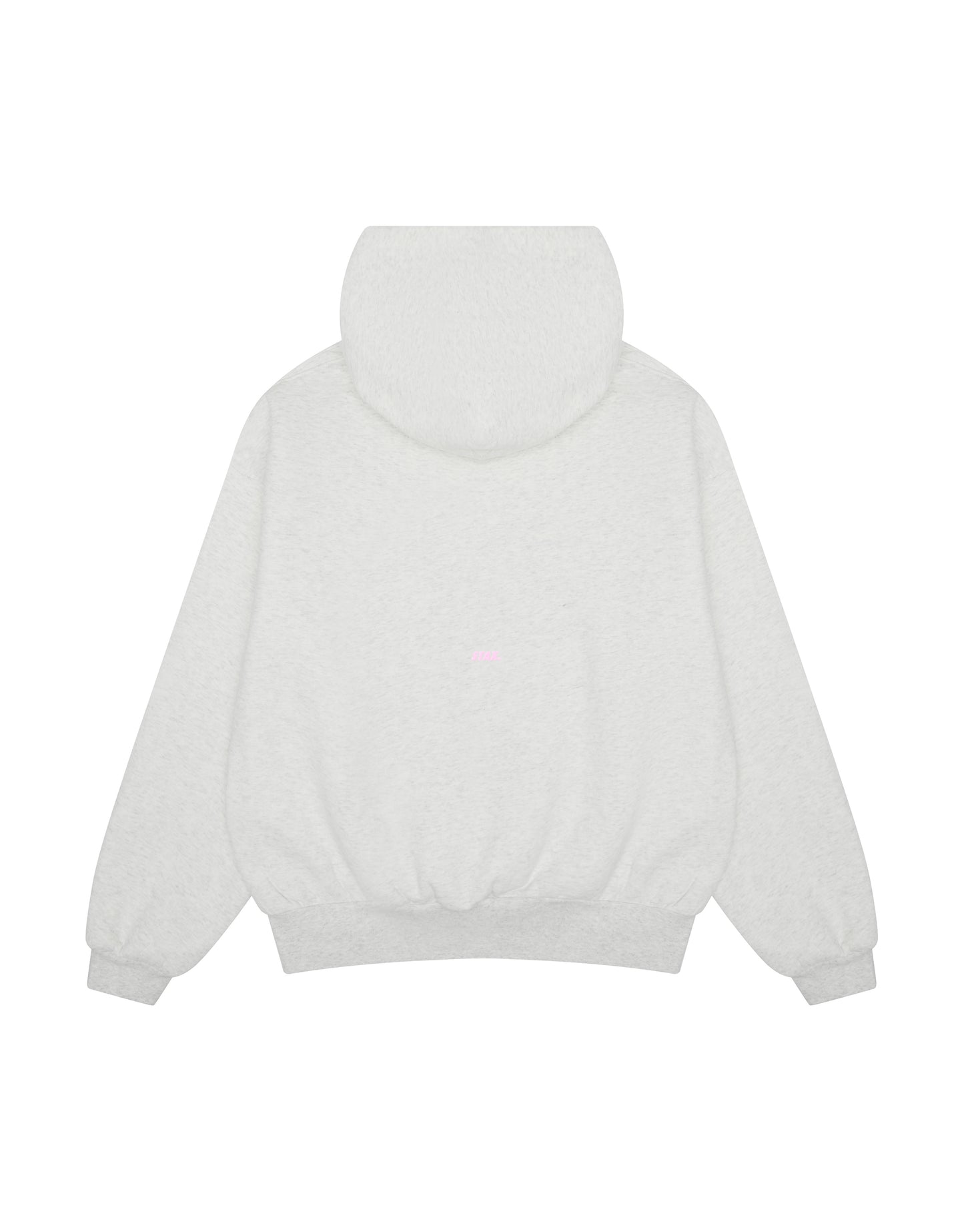 Original Hoodie - Light Grey/Pink