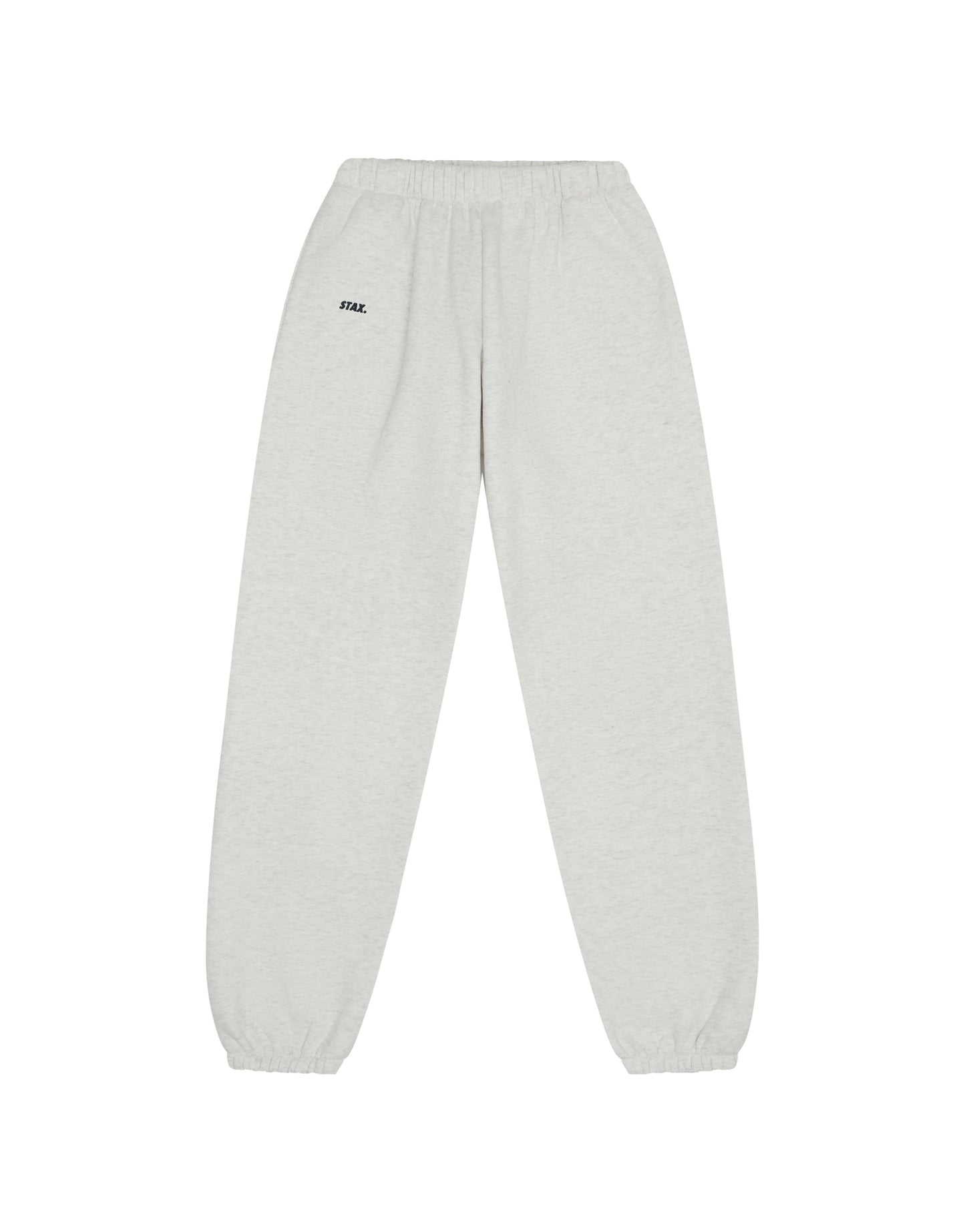 Classic Cuffed Jogger - Light Grey/Black