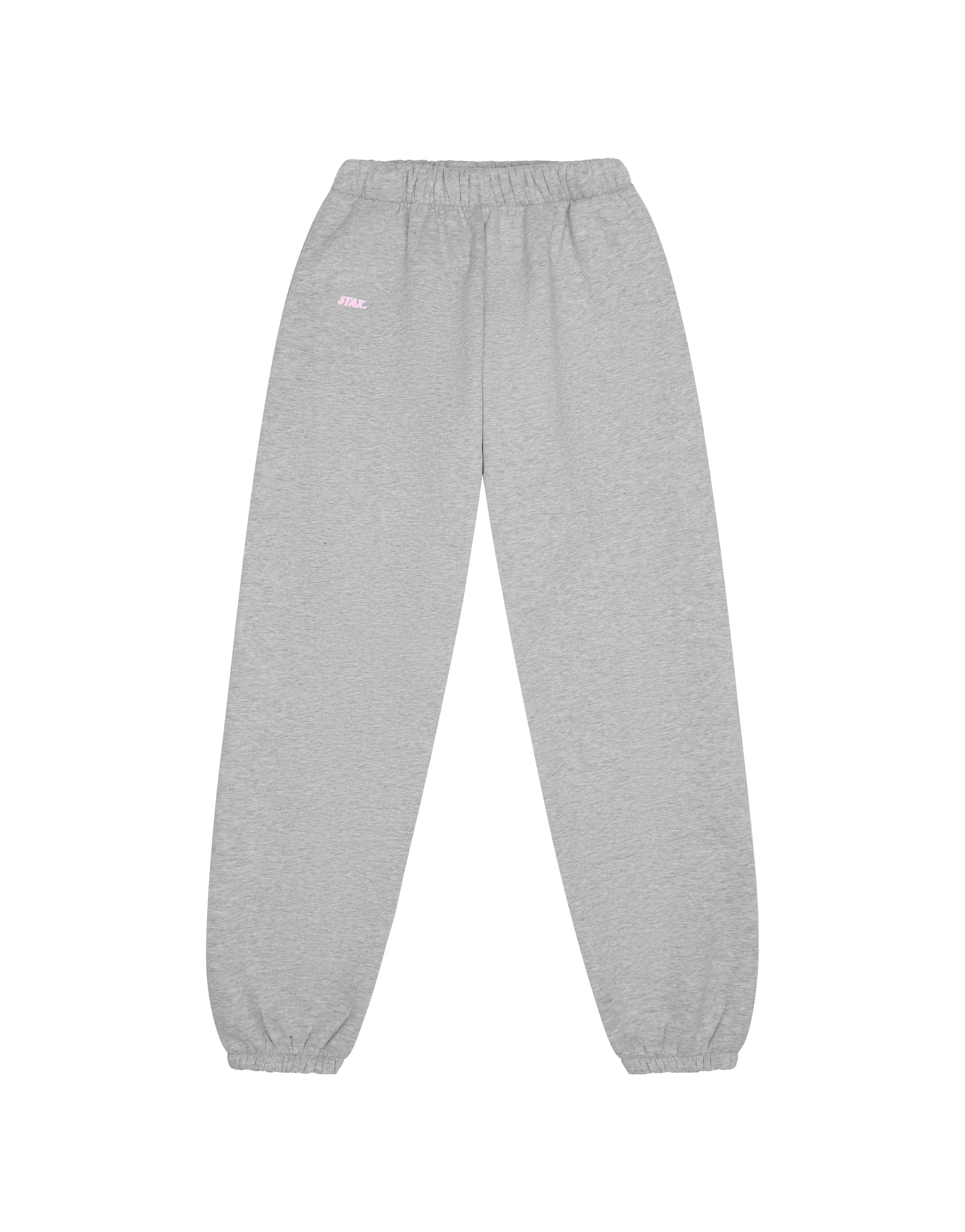 Classic Cuffed Jogger - Dark Grey/Pink