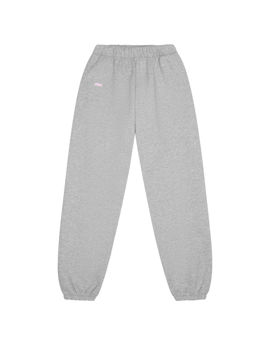 Classic Cuffed Jogger - Dark Grey/Pink