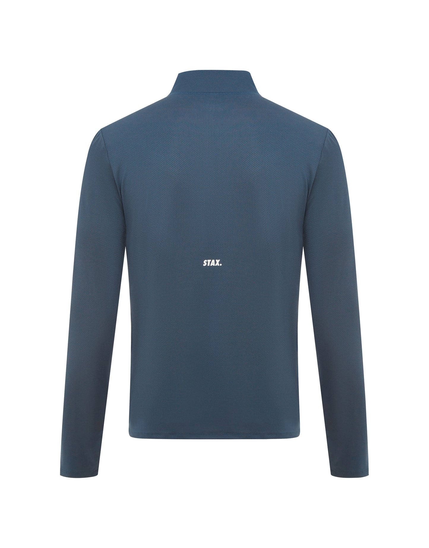 Mens Sport 1/4 Zip Long Sleeve - Navy