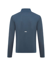 Mens Sport 1/4 Zip Long Sleeve - Navy