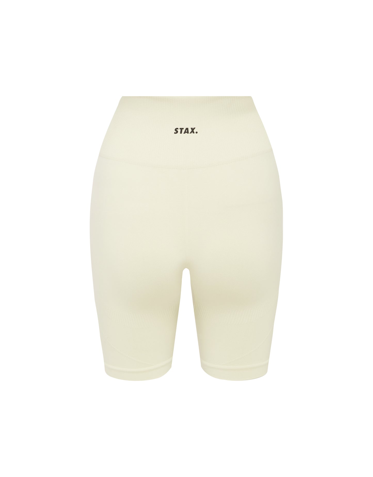 Seamless Kic Midi Bike Shorts - Cream