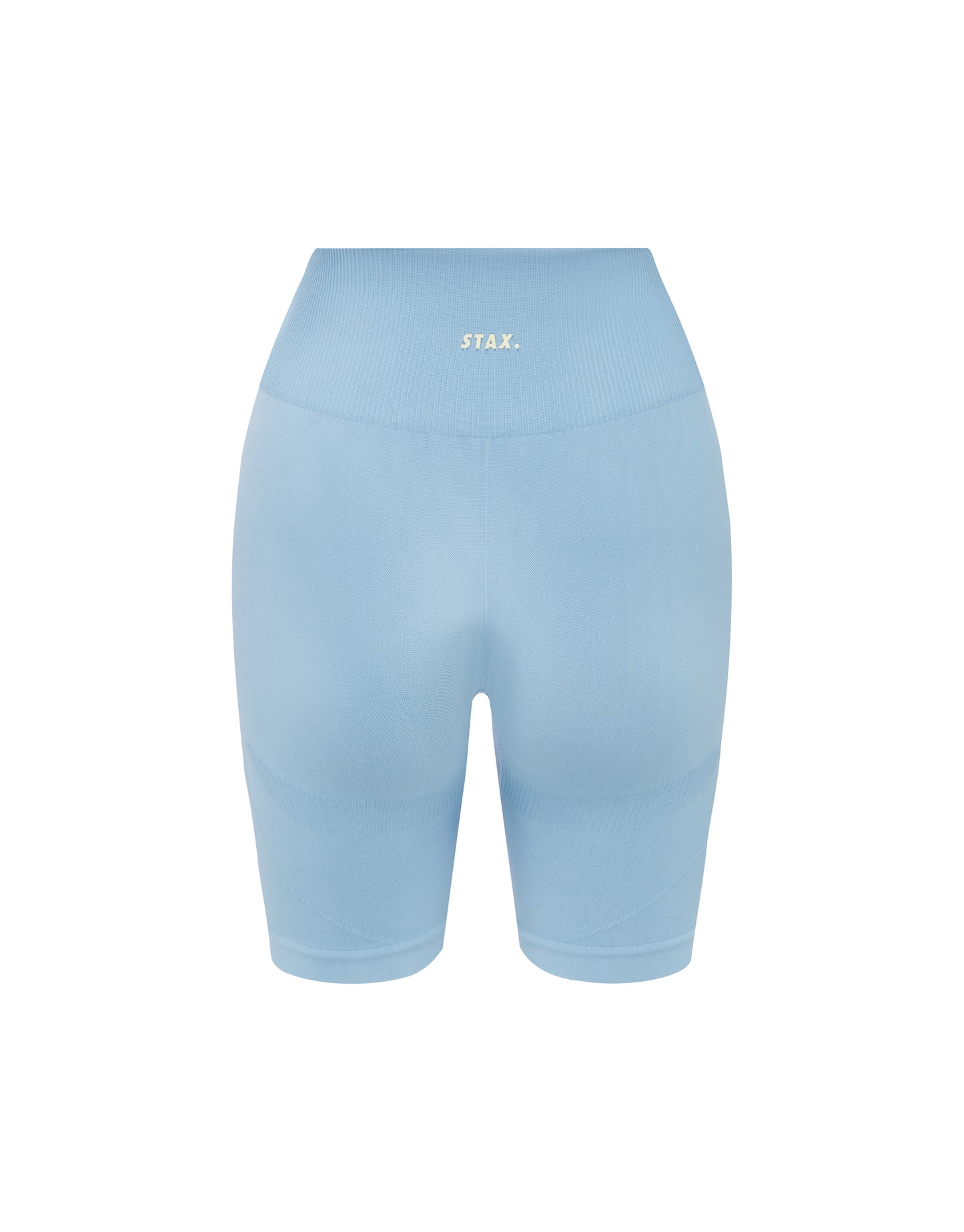 Seamless Kic Midi Bike Shorts - Blue