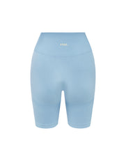 Seamless Kic Midi Bike Shorts - Blue