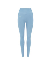 Seamless Kic Full Length Tights - Blue