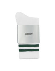 Sport Crew Socks - White/Porsche