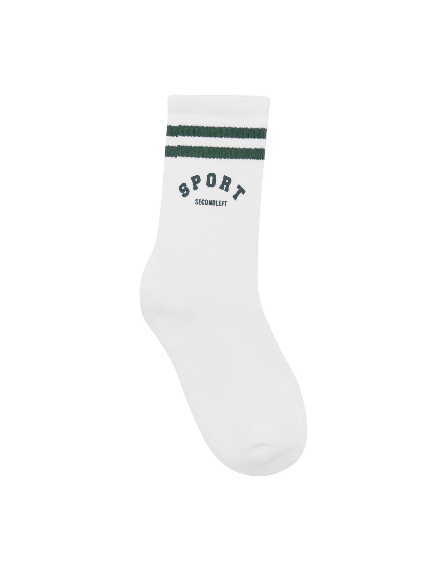 Sport Crew Socks - White/Porsche