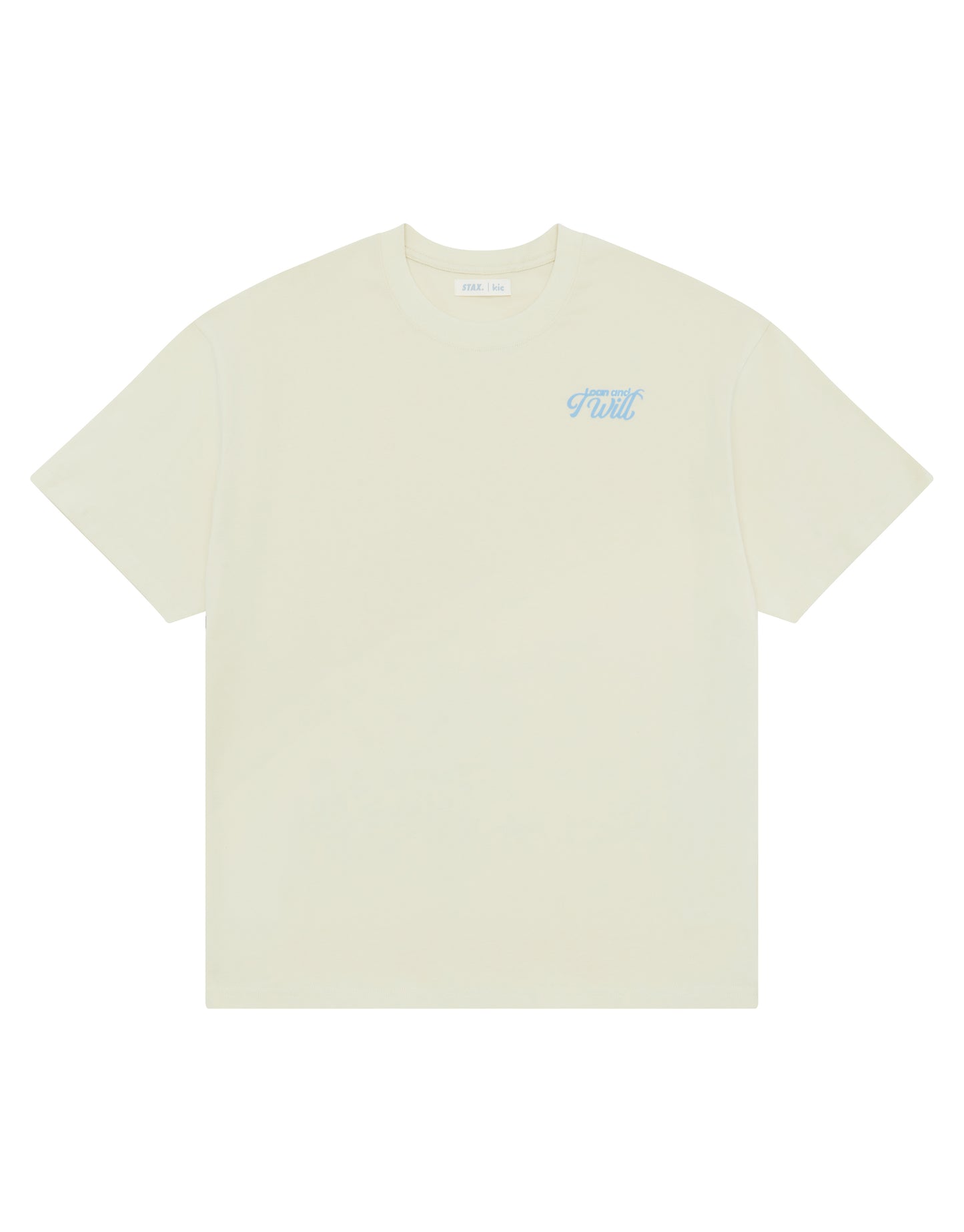 Kic I Will Tee - Cream