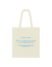 Kic I Will Tote Bag - Cream