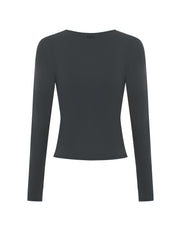 V Cut Long Sleeve NANDEX™ - Graphite