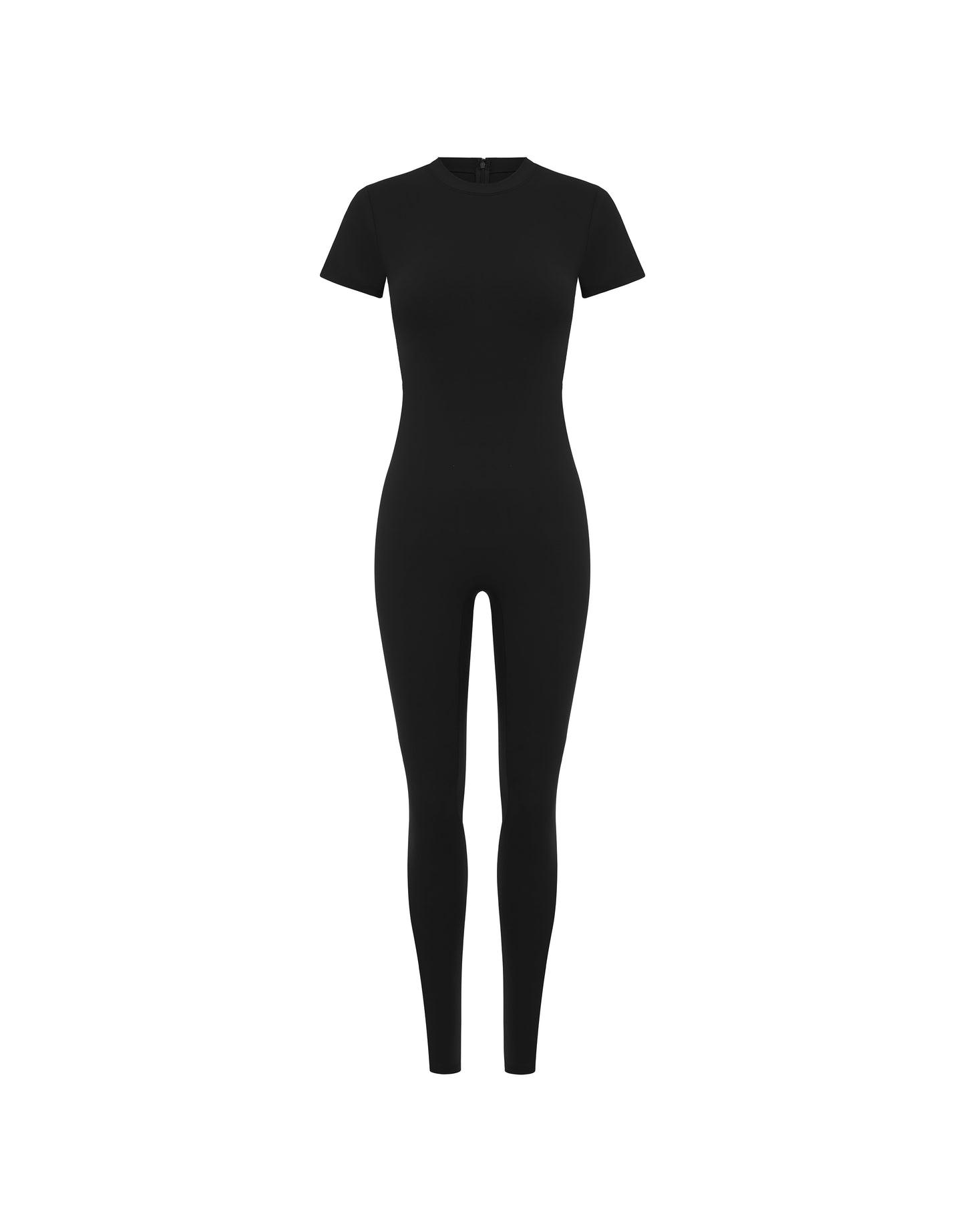 Short Sleeve Full Length Bodysuit NANDEX™ - Black