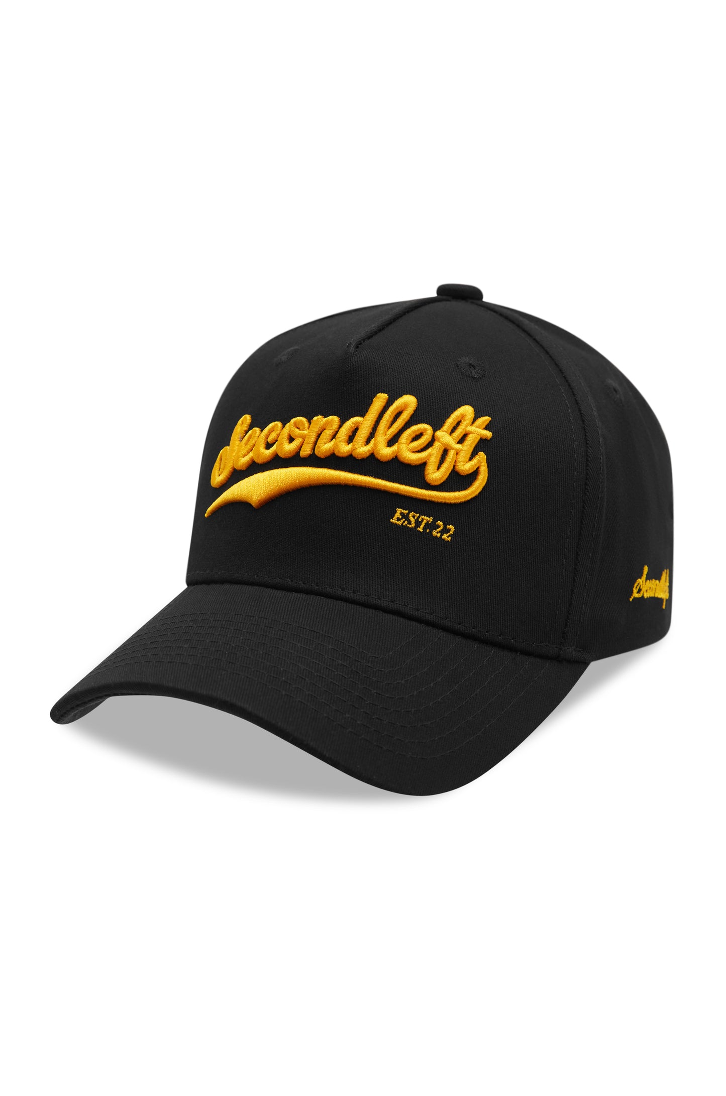 SL League A Frame Cap - Black/Yellow