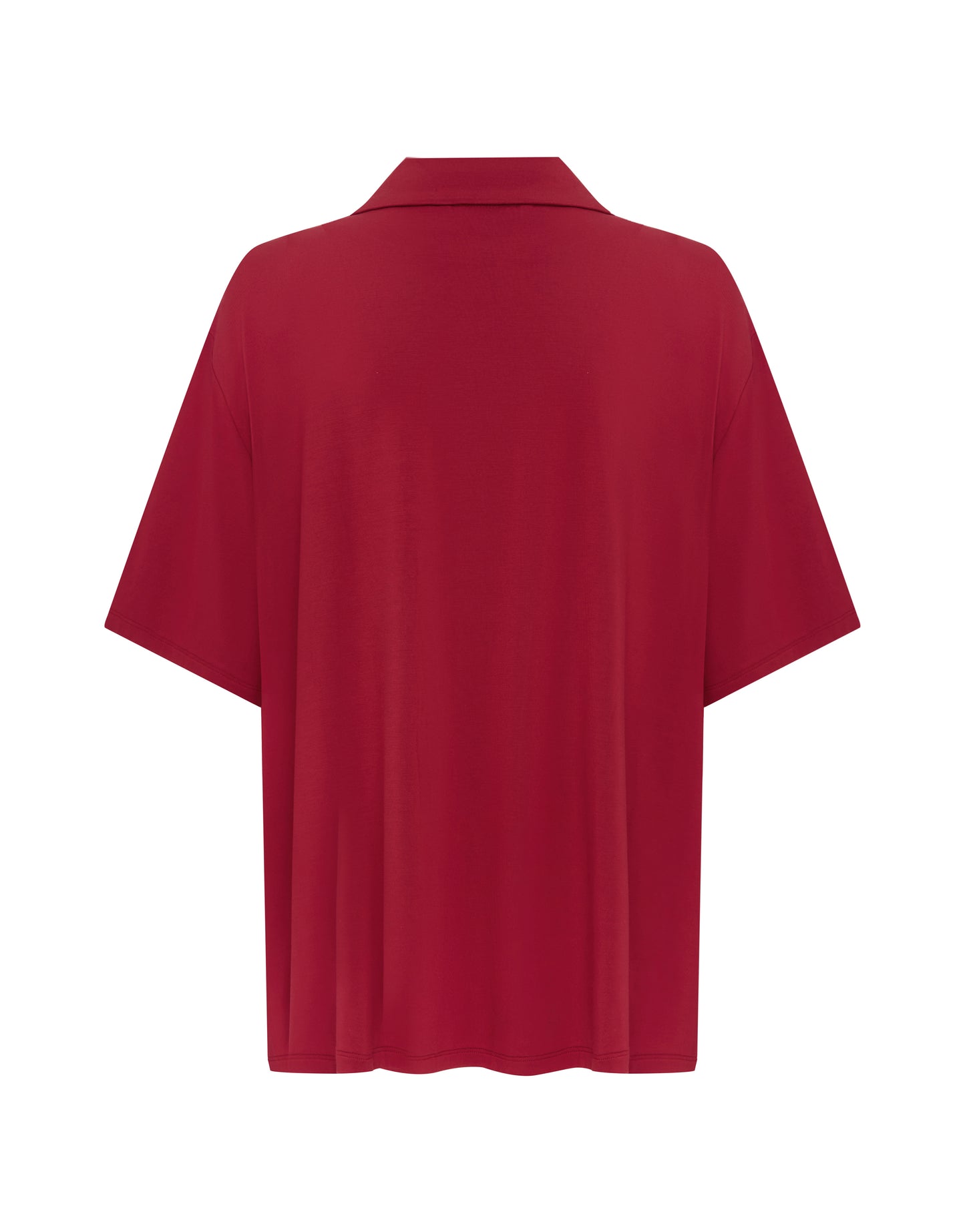 Sleep Short Sleeve Shirt - Cherry