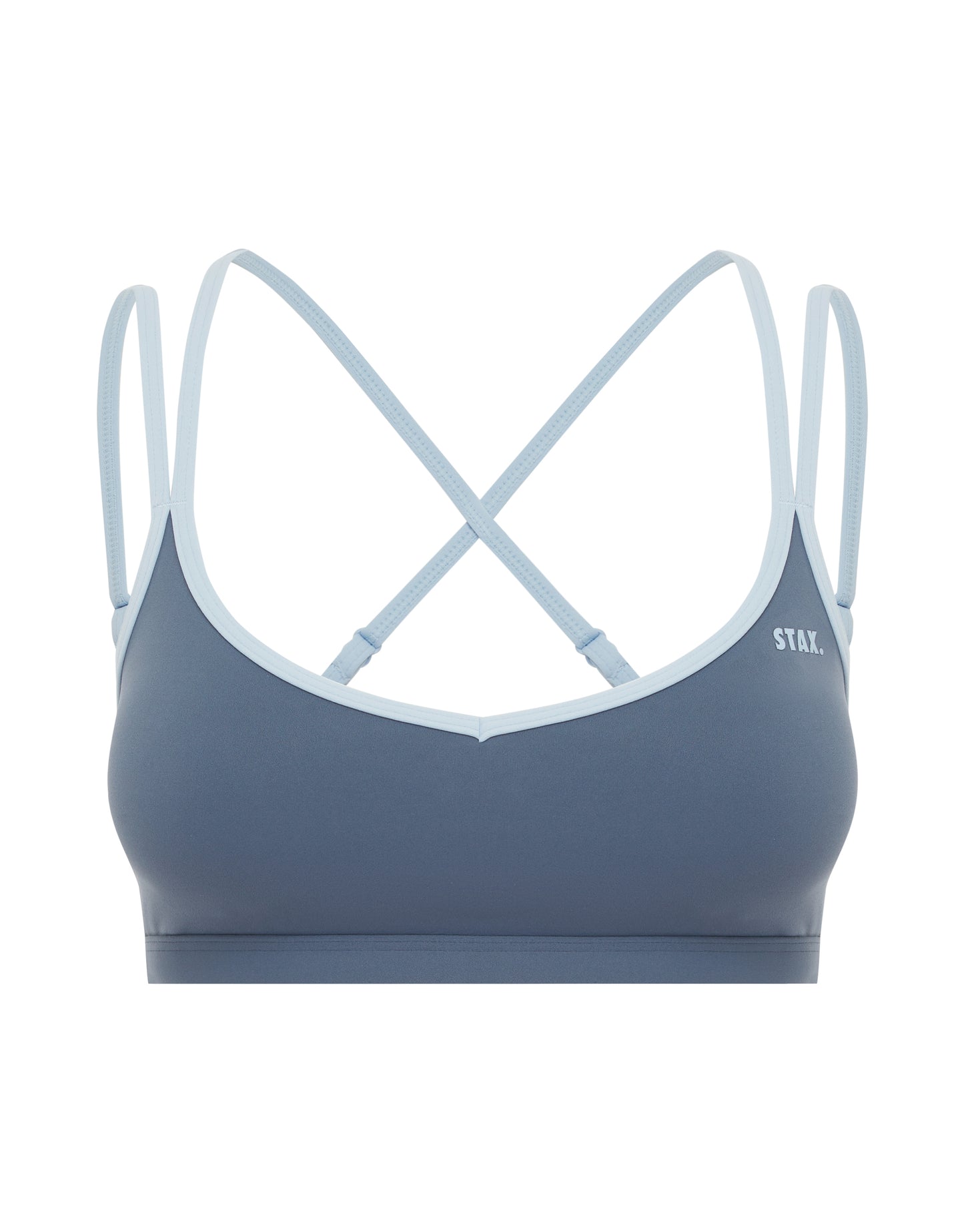 Double Strap Crop Airlyte - Sky