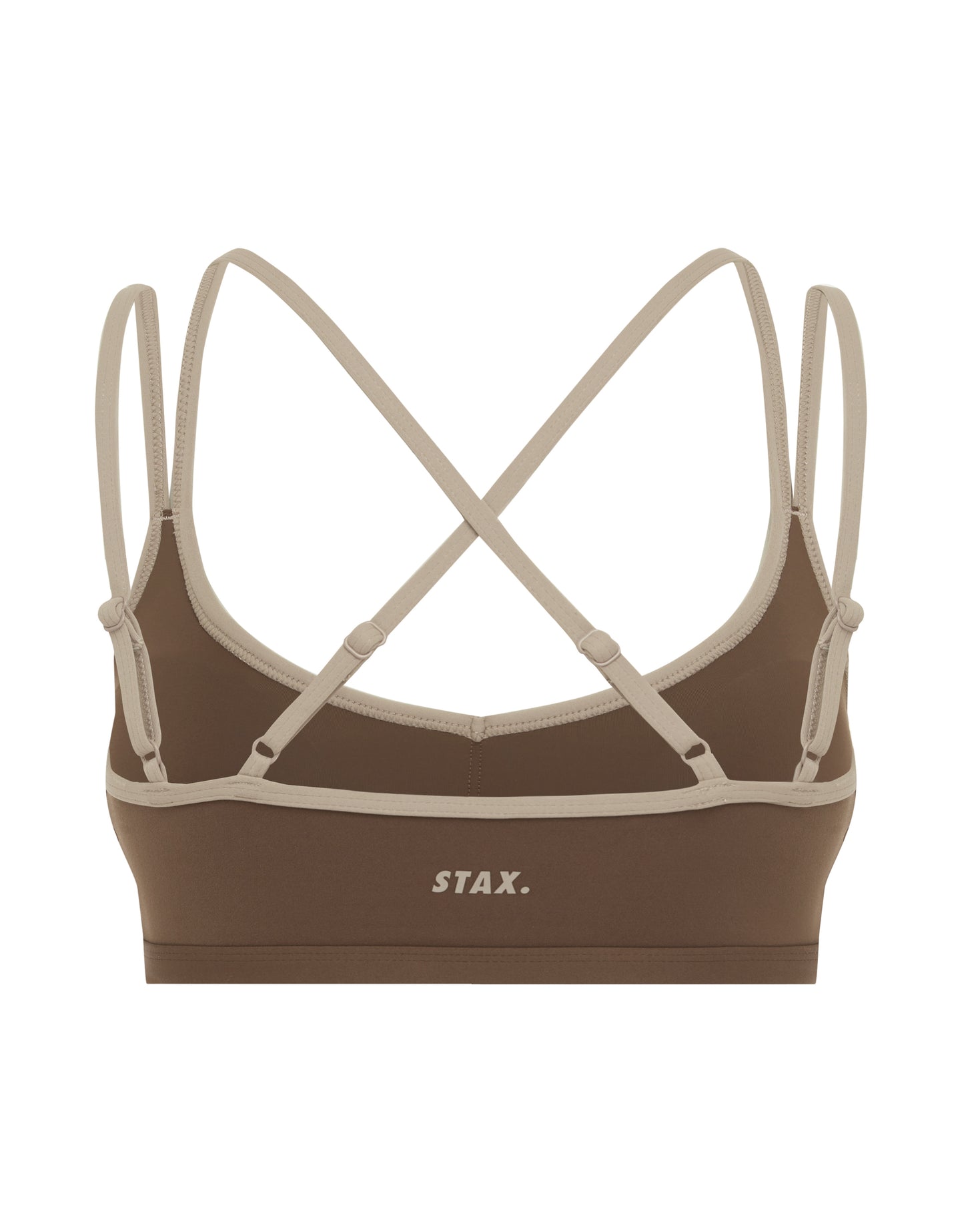 Double Strap Crop Airlyte - Coconut