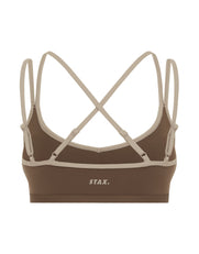 Double Strap Crop Airlyte - Coconut