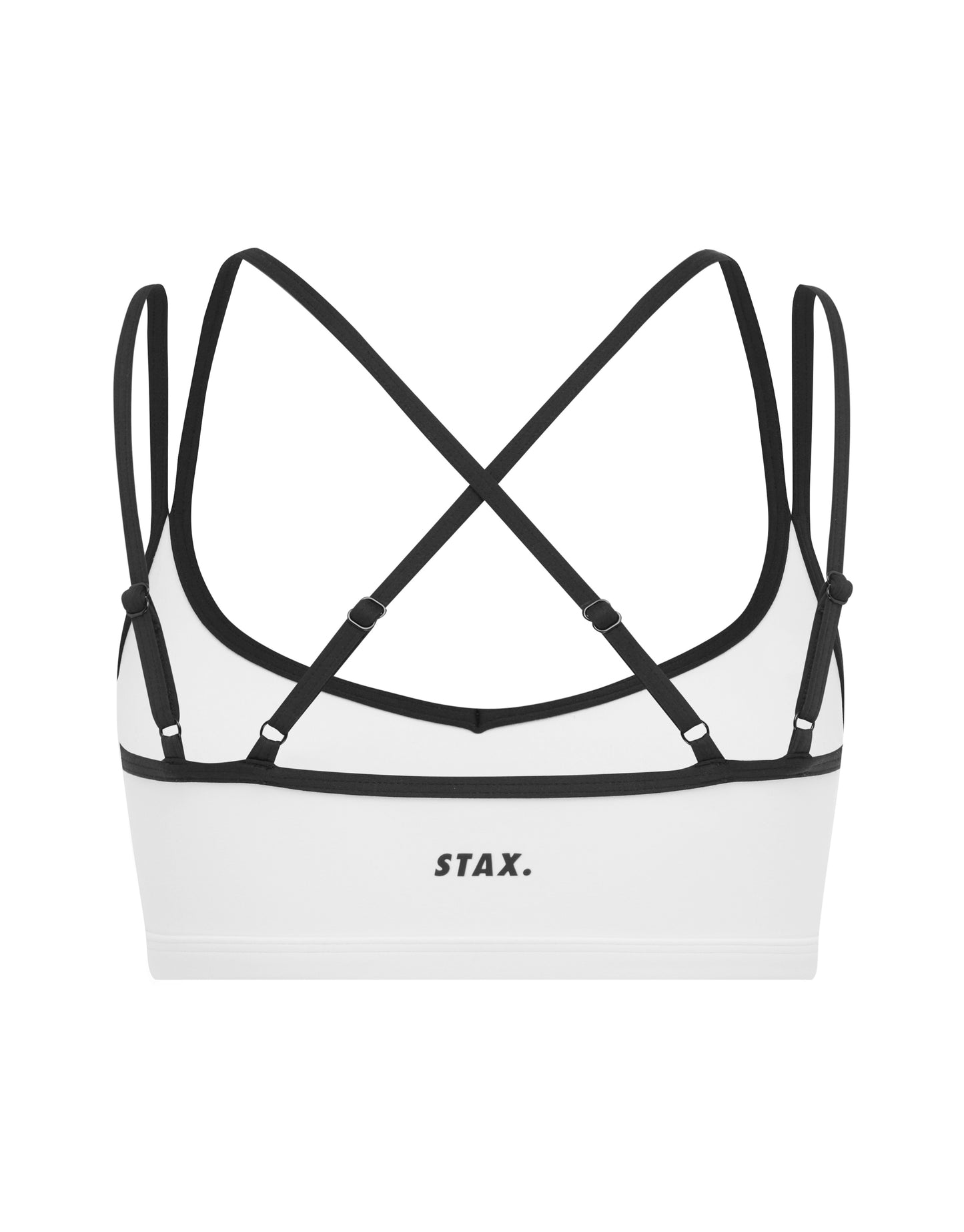 Double Strap Crop Airlyte - Domino