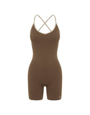 Backless Playsuit Airlyte - Coconut